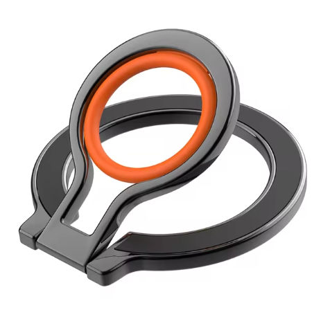 MagSafe Magnetic Finger Ring Holder: Ultimate 360° Convenience!